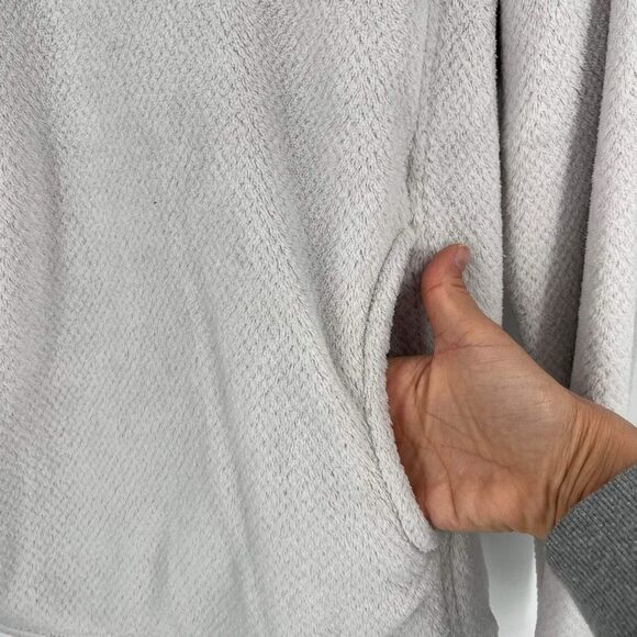 PATAGONIA Women's Re-Tool Snap-T Fleece Pullover white medium cozy soft jacket - Picture 8 of 11